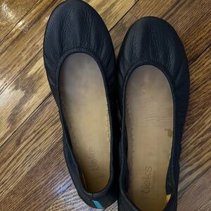 Tieks Women's Black Ballet Flats